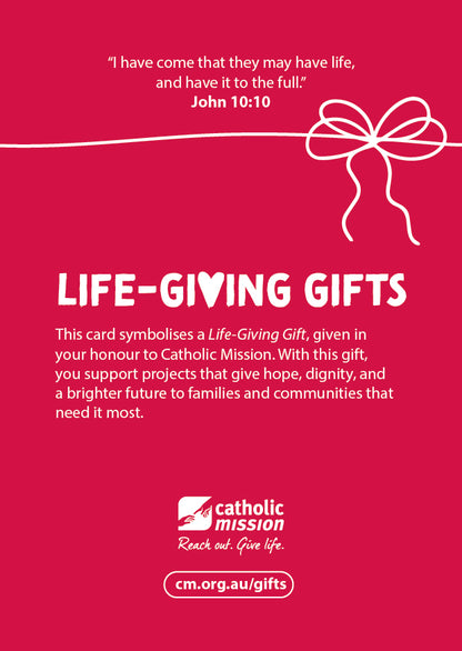 A Life-Giving Gift ($My Choice)