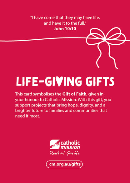 The Gift of Faith ($My Choice)