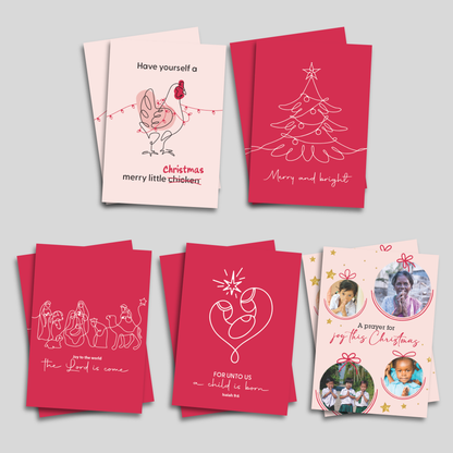 Pack of 10 Christmas Cards