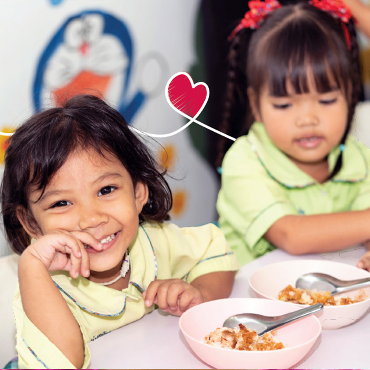 Meal for a child at school